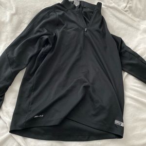 Nike dri fit pullover - black - L